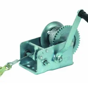 Argano Manuale 10 Mt Cavo in acciaio 520 Kg Ribimex Gecertificeerd