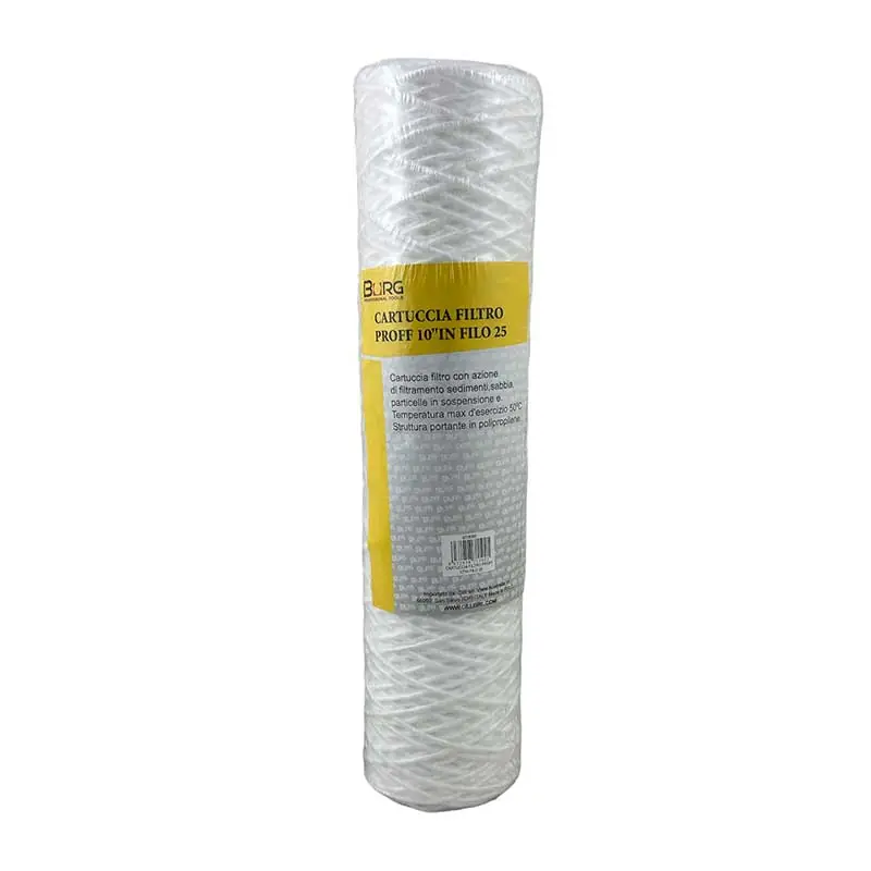 Cartuccia Filtro Proff 10 In Filo 25 Cilli 9218365 Gereduceerde Prijs
