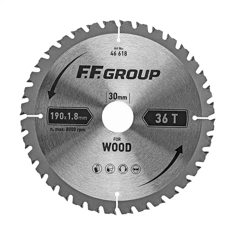Disco Da Taglio Per Legno FF Group Betrouwbaar