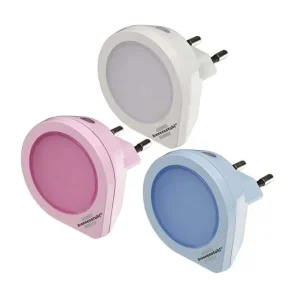 Aanbieding Set 3 luci notturne a LED con crepuscolare Brennenstuhl