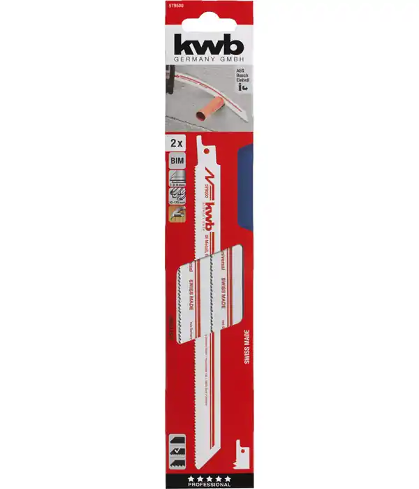 Weekendaanbieding Lame per sega a gattuccio per metalli 2 pz KWB 579500