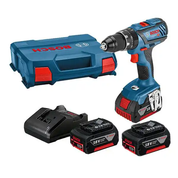 Fabrieksprijs Trapano a percussione a batteri Bosch GSB 18V-28 (2X3.0 ah)