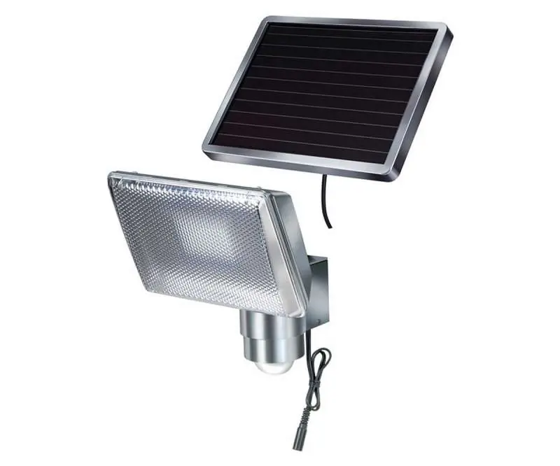 Actieprijs Faretto solare a LED con rilevatore di movimento ad infrarossi SOL80 Brennenstuhl
