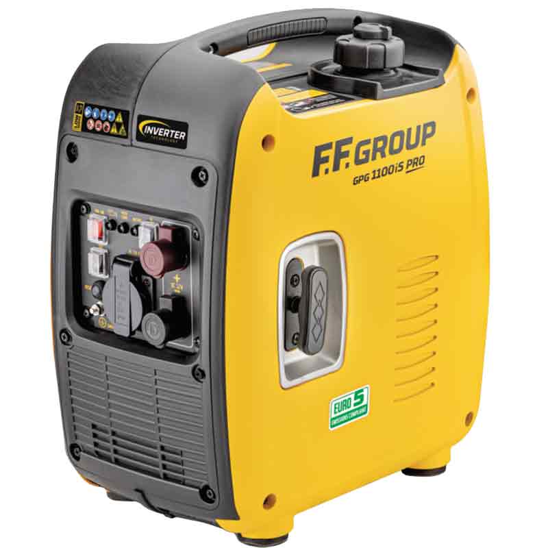 Populair Generatore a benzina inverter 800 watt GPG 1100IS Pro FF Group