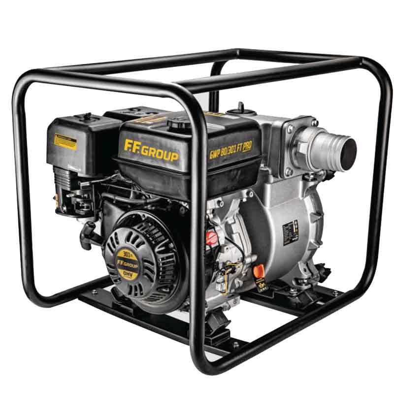 Motopompa 10 Hp GWP 80/301 FT Pro FF Group Favoriet