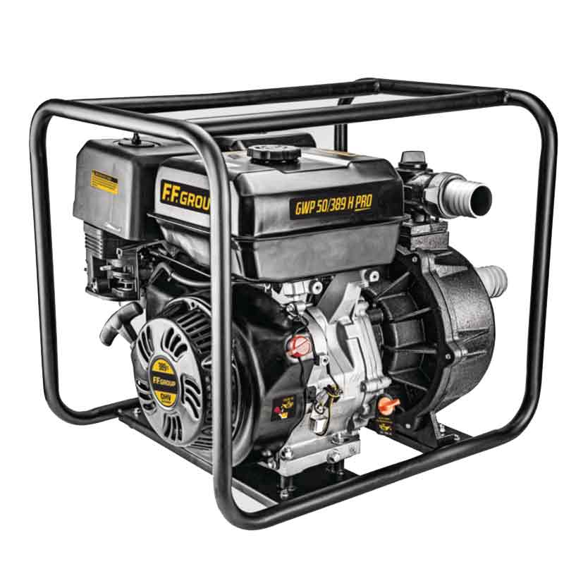 Gereduceerde Prijs Motopompa a Benzina 13 Hp Gwp 50/389 H Pro FF Group