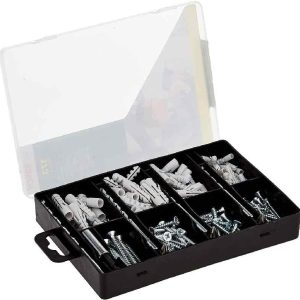 Aanbieding Set di tasselli e viti 173 pz con punte e inserti Bosch 2607019511