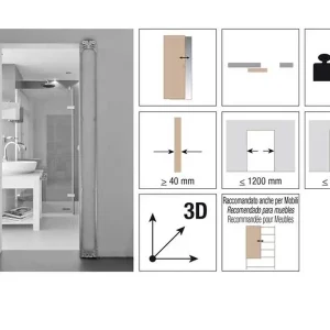 Sistema scorrevole Esterno per porte in legno Tricks Koblenz Aanbieding