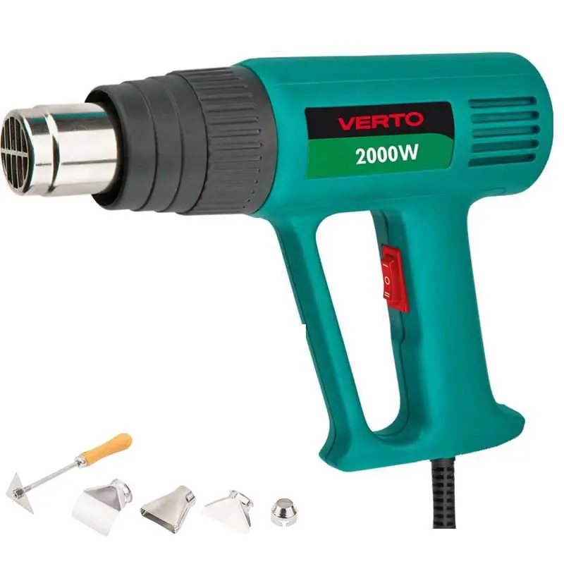 Veilige Betaling Termosoffiatore 2000 watt Verto 51G519 Con Accessori