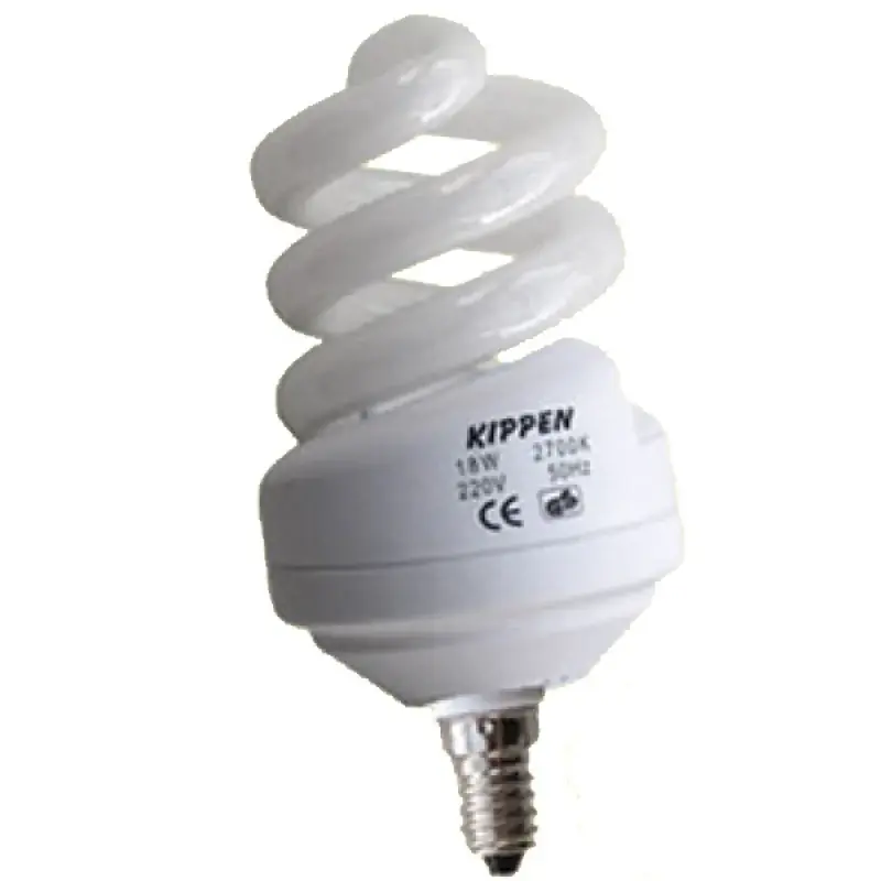 Bestel Nu Lampada a risparmio energetico spirale 18 watt lc e14 Kippen