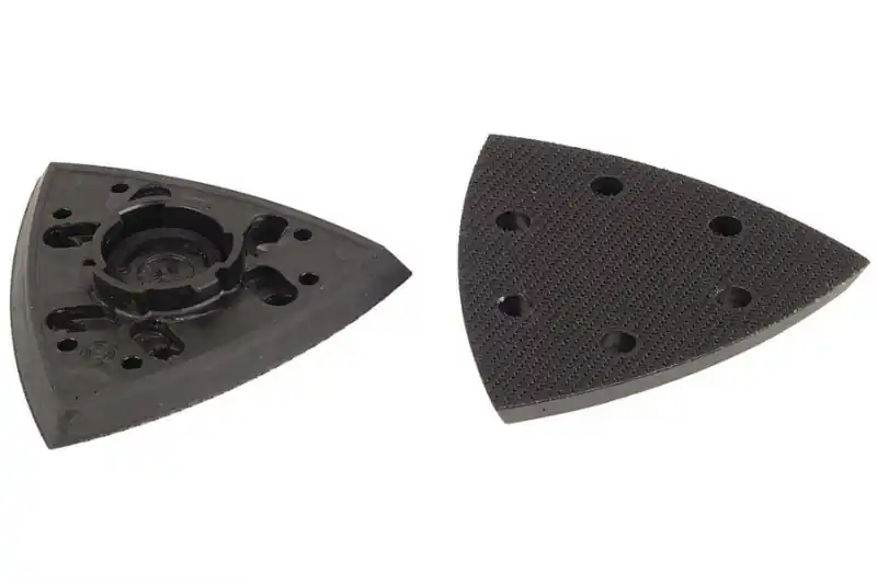 Platorello velcrato triangolare 95mm Wolfcraft 1830000 Voordeelprijs