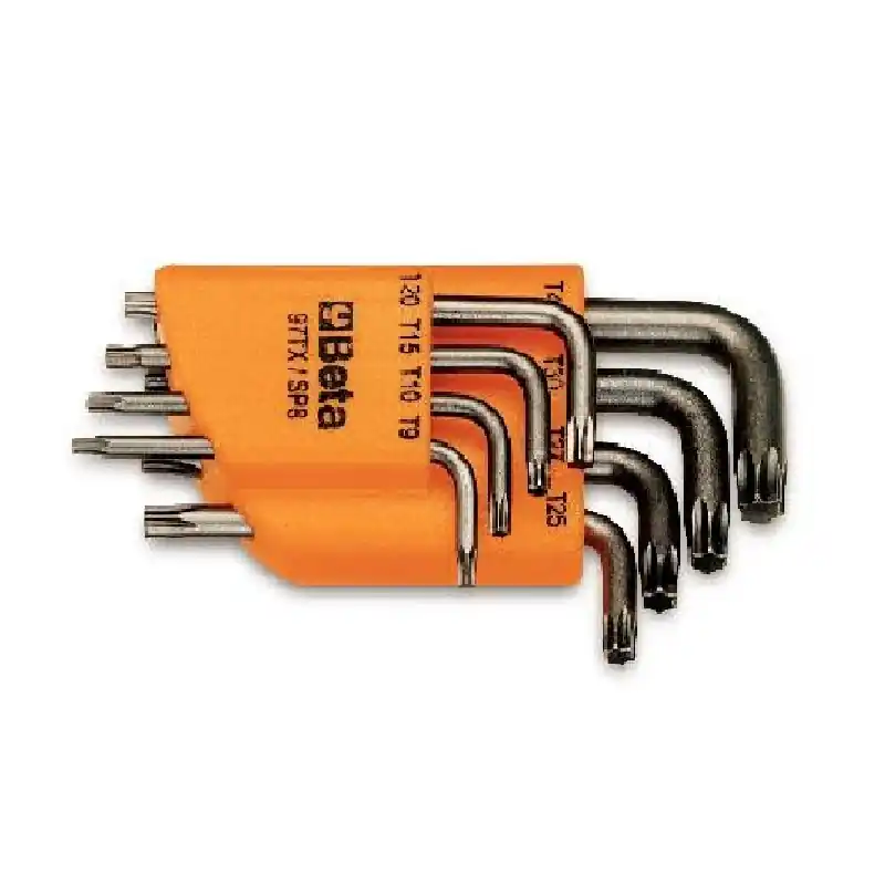 Chiavini torx maschio piegate Beta con supporto serie da 8 Lage Kosten