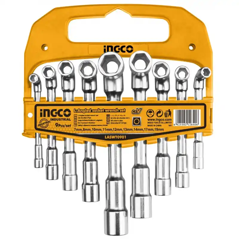 Aanbieding Serie di chiavi a tubo Professionali Ingco LASWT0901