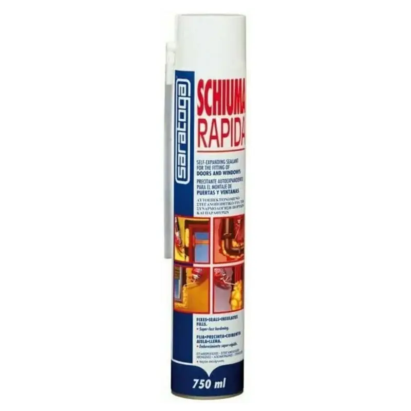 Schiuma poliuretanica rapida manuale 750 ml Saratoga 85208001 Fabrieksprijs