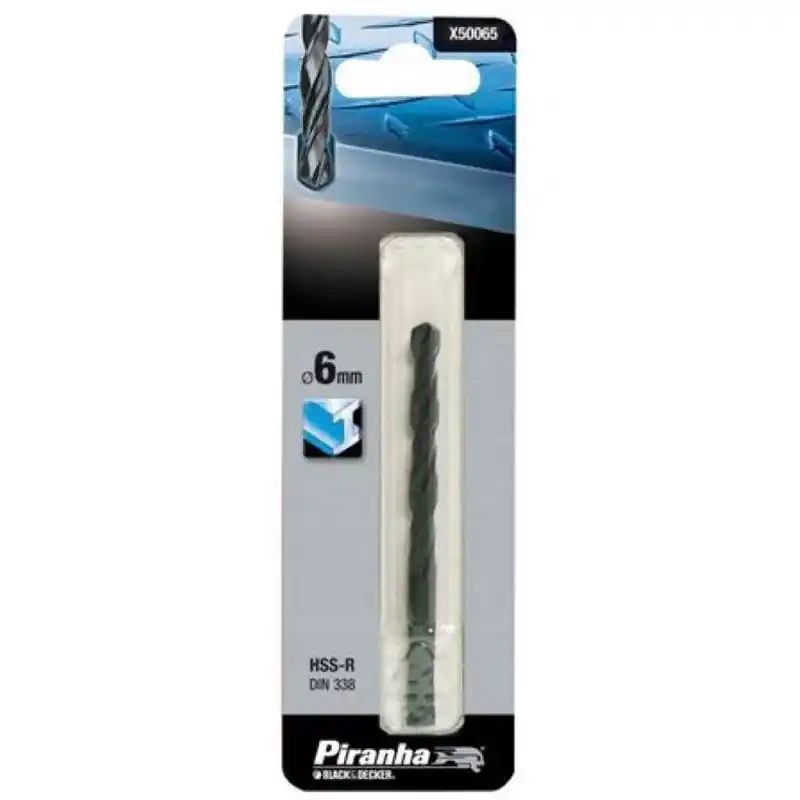 Punta per metallo 6 mm Black and Decker X50065-QZ Lage Kosten
