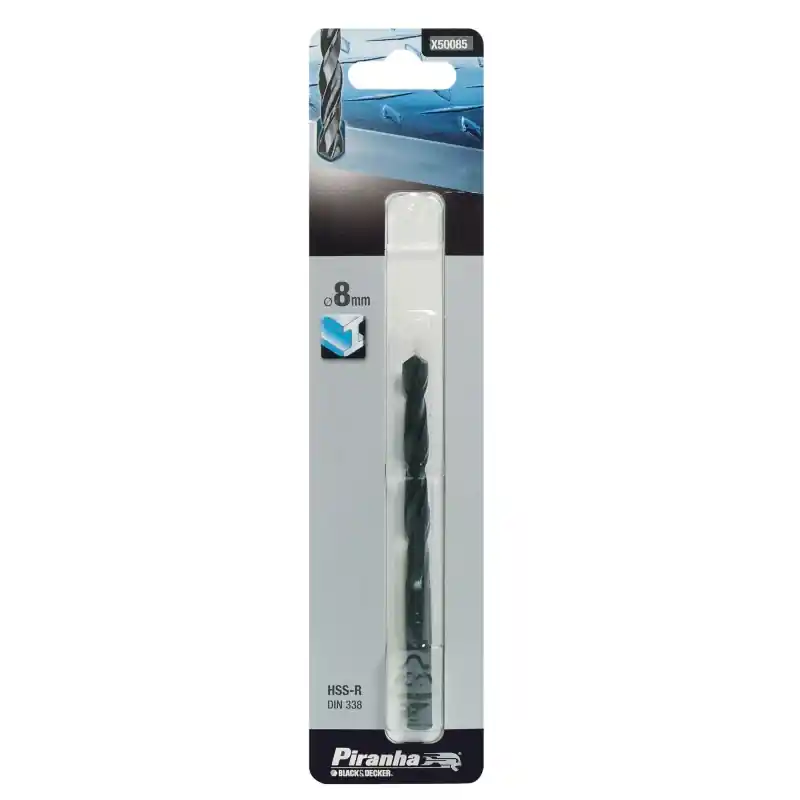 Punta per metallo 8 mm Black and Decker X50085-QZ Finale Uitverkoop