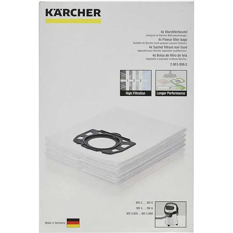 Sacchetto Di Raccolta Per Aspiratori Karcher 69044090 Superprijs