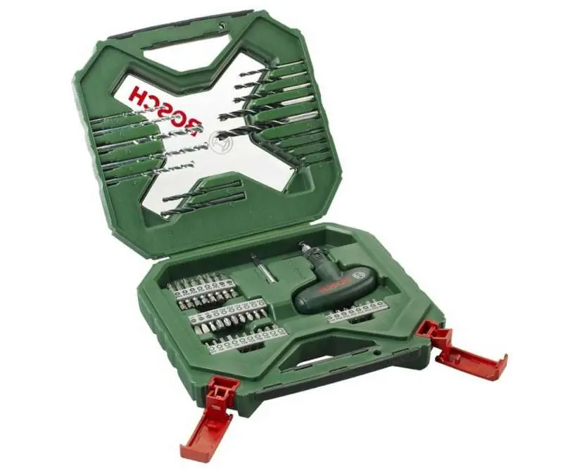 Superprijs Set 54pz. di punte per foratura e bit di avvitamento con cacciavite Bosch