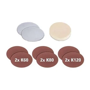 Weekendaanbieding Set cuffie e dischi abrasivi per lucidatrice auto Einhell