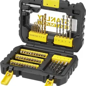 Shop Nu Set di avvitatura e foratura 50 pz tra punte e inserti Stanley 88542-XJ