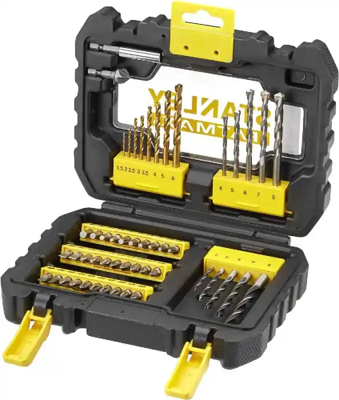 Shop Nu Set di avvitatura e foratura 50 pz tra punte e inserti Stanley 88542-XJ