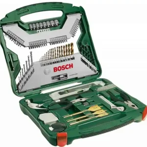 Set 103pz. di punte per foratura e bit di avvitamento per trapano Titanio X-Line Bosch Express Levering
