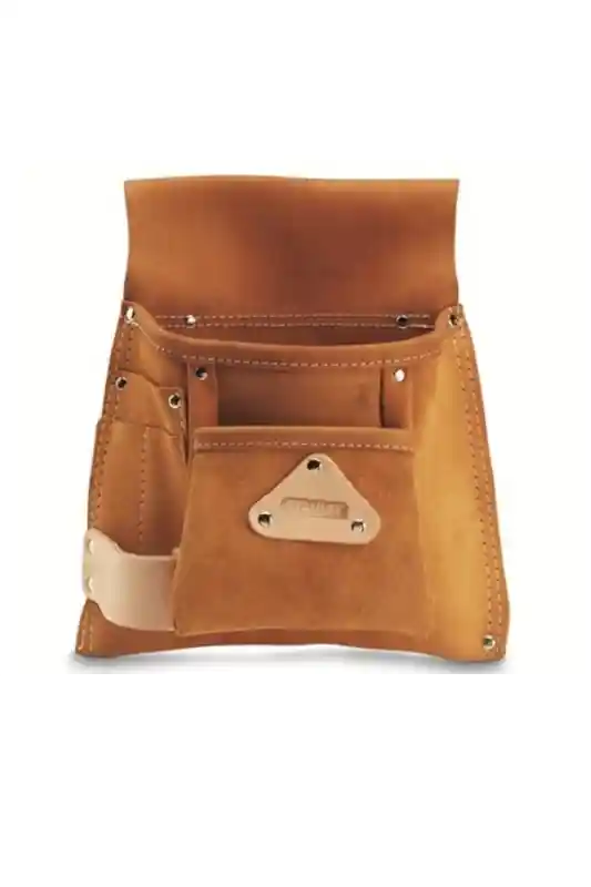 Gratis Retour Fodero portautensili in cuoio con 5 tasche Stanley
