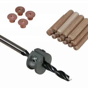 Set per spinatura di testa da 8mm Wolfcraft Populair