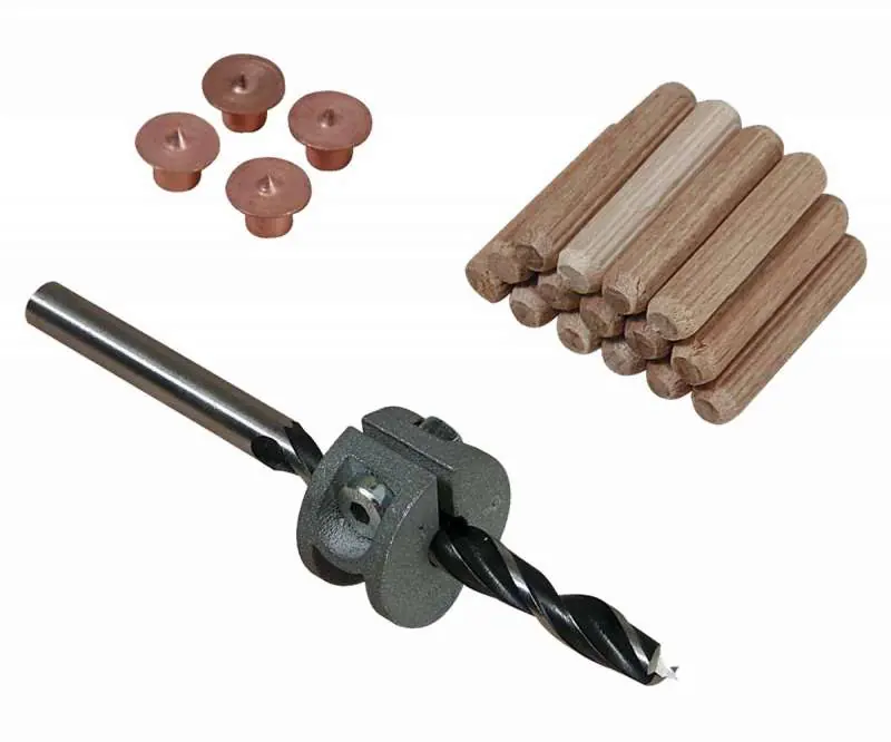 Set per spinatura di testa da 8mm Wolfcraft Populair