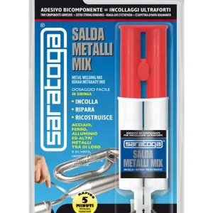 Alleen Vandaag Salda metalli chimico Saratoga in siringa Unimetal Mix