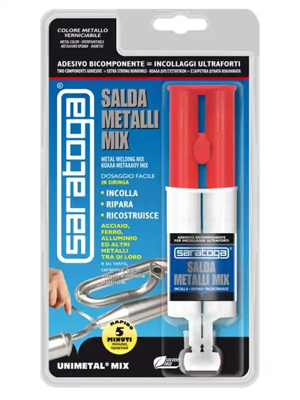 Alleen Vandaag Salda metalli chimico Saratoga in siringa Unimetal Mix