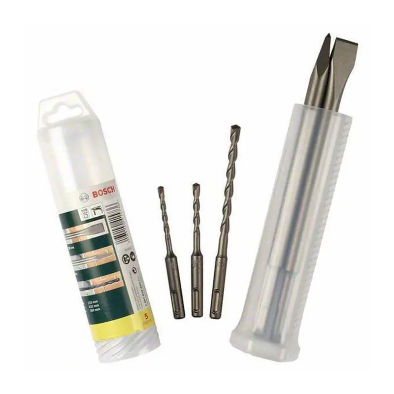 Speciale Aanbieding Punte E Scalpelli Per Cemento SDS Plus Bosch 2607019455 set 5 pz