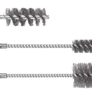 Spazzola metallica per cilindri Wolfcraft Premium