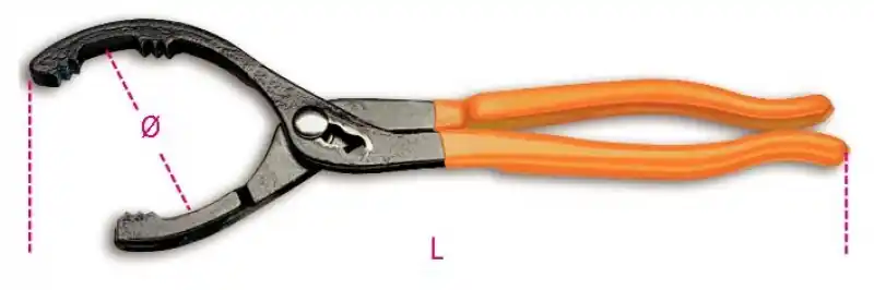 Pinza regolabile per filtri olio 1491c Beta Lage Kosten