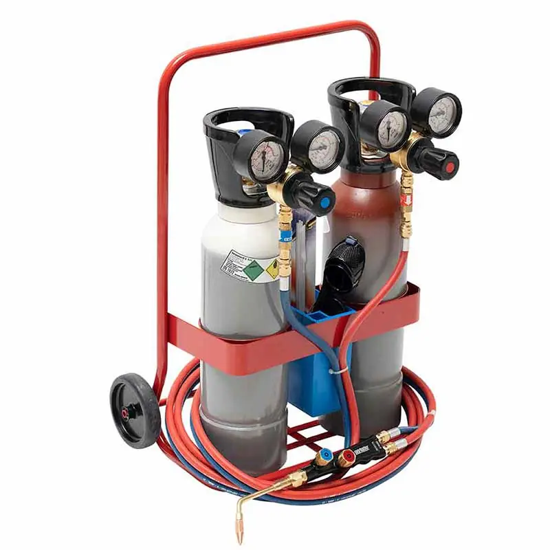 Meest Verkocht kit di saldatura portatile Ossiacetilenica Turbo Set Smart 5 Litri