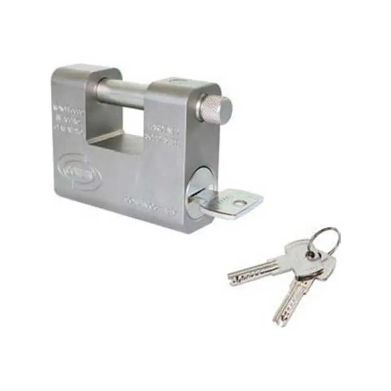 Lucchetto monoblocco in Acciaio Cementato Corbin Grizzly Betrouwbaar