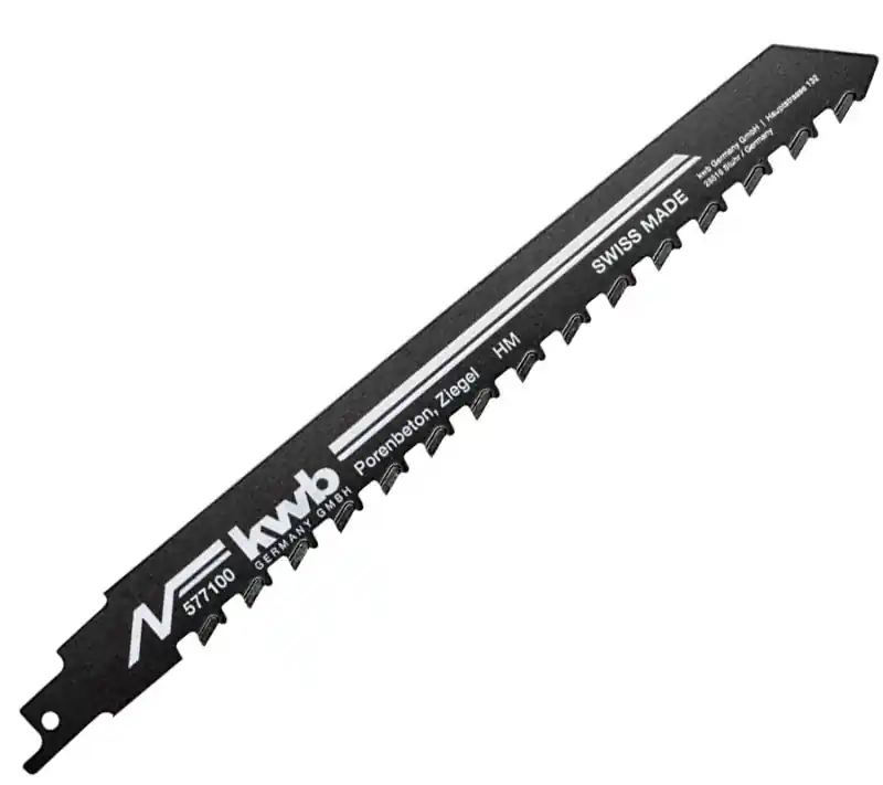 Merkproduct Lama per sega a gattuccio per calcestruzzo poroso 240 mm Kwb