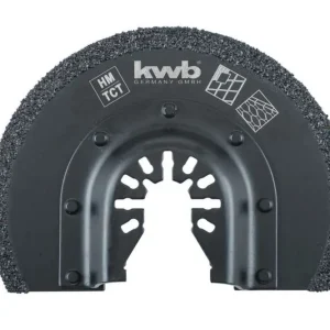 Laatste Versie Lama semicircolare diamantata per ceramica per utensile multifunzione Kwb