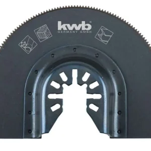 Premium Lama semicircolare per legno per utensile multifunzione Kwb