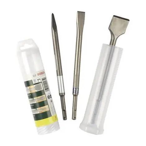 Bestel Nu Kit 3 scapelli Bosch SDS-Plus
