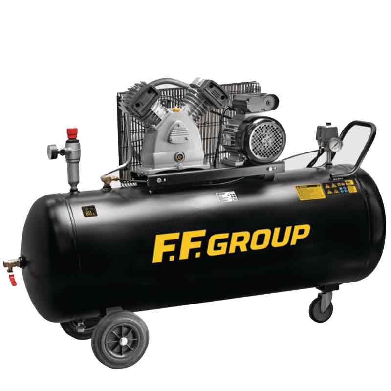 Compressore 200 lt Professionale con AC-B 200/3MC HD FF Group Fabrieksprijs