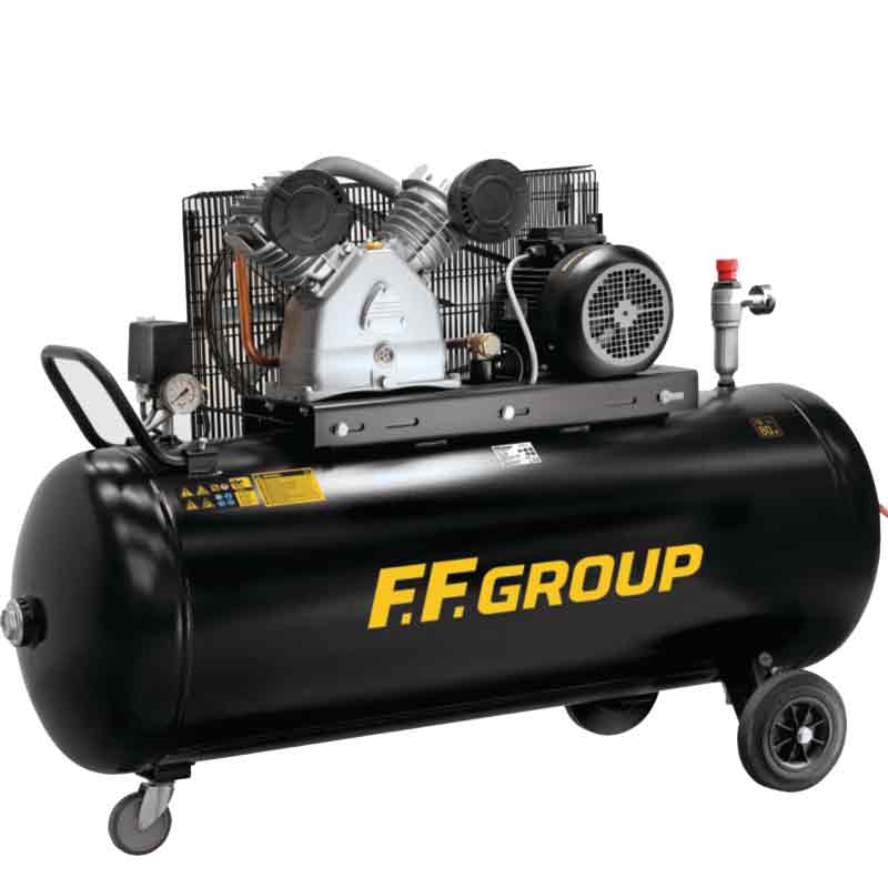 Favoriet Compressore 270 lt Professionale trasmissione a cinghia AC-B 270/5TC HD FF Group
