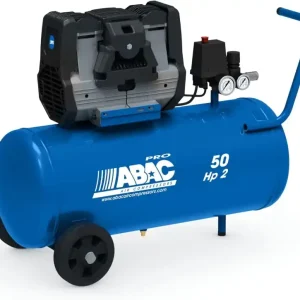 Shop Nu Compressore 50 litri silenziato Abac Montecarlo OS20P 1129740299