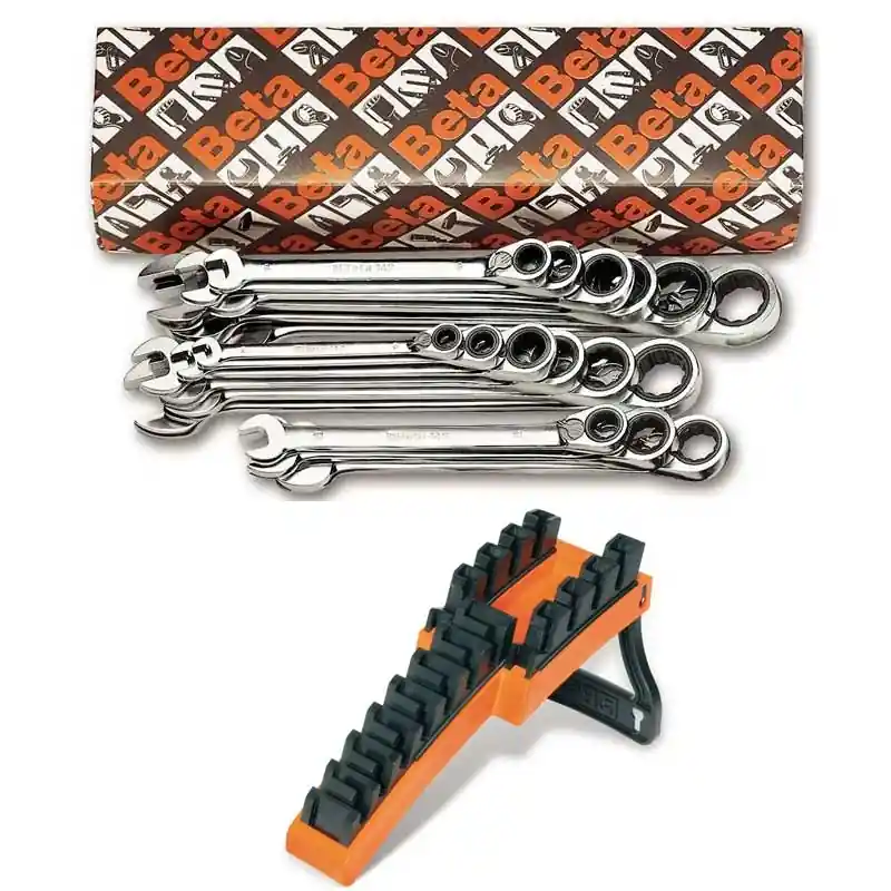 Fabrieksprijs Chiavi combinate fisse e a cricchetto Beta Action serie da 11 pz