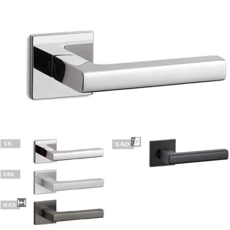 Snelle Levering Maniglie per porte interne Unit R6 bocchetta quadrata Ento