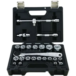 Chiave a cricchetto con bussole assortite Beta 923E-C25 Hoge Kwaliteit