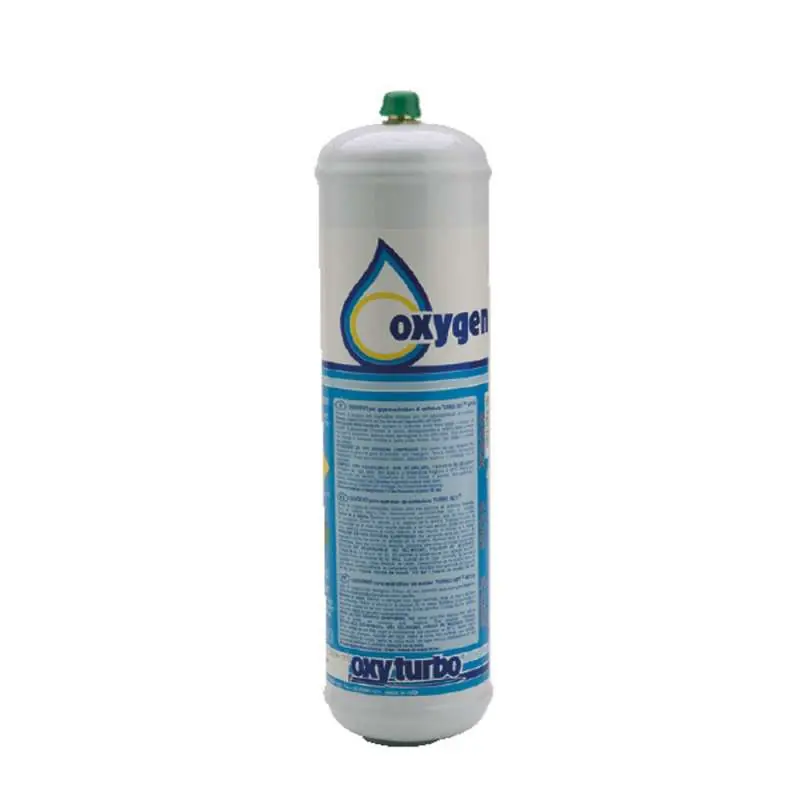 Veilige Betaling Bombola di ossigeno 110 bar 950 ml Per Turboset 90 Oxyturbo
