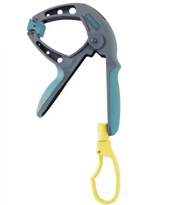Morsetto a molla con moschettone FZH 50mm Wolfcraft Snelle Levering