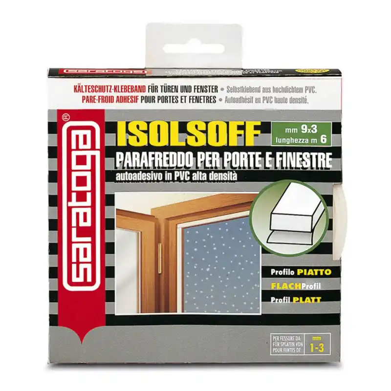 Seizoensaanbieding Paraspifferi finestre Isolsoff in PVC Saratoga
