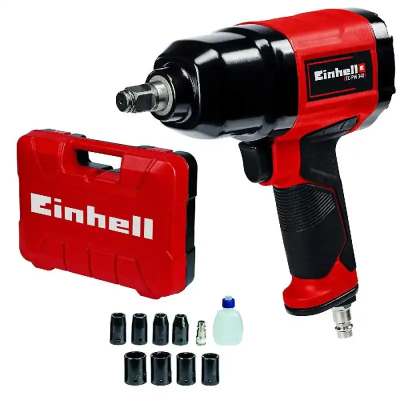 Avvitatore ad impulsi pneumatico Einhell 340 Nm TC-PW 340 Flitsaanbieding